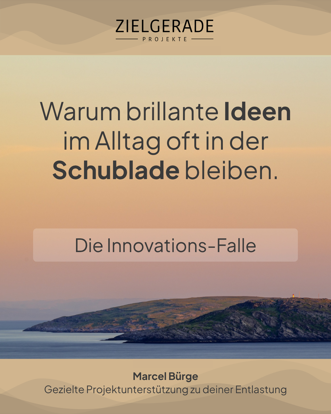 Innovations-Falle: Warum gute Ideen in Schweizer KMU und sozialen Organisationen nicht umgesetzt werden